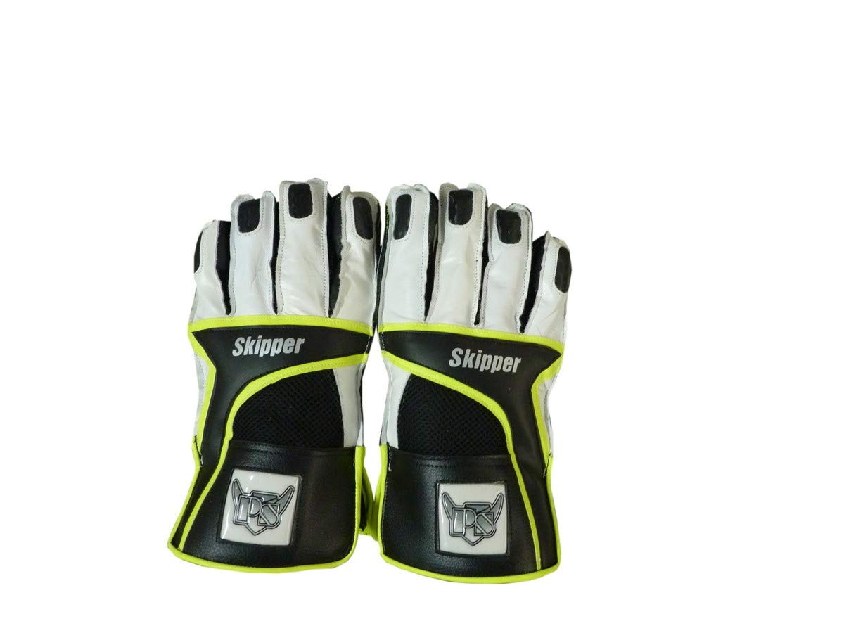 PS Pilot Cricket Wicket Keeping Gloves Skipper Full Leather Men Size Color May Vary Pack of 1 Pair (B08S3WNS3T) Amazon Price History, Amazon Price Tracker