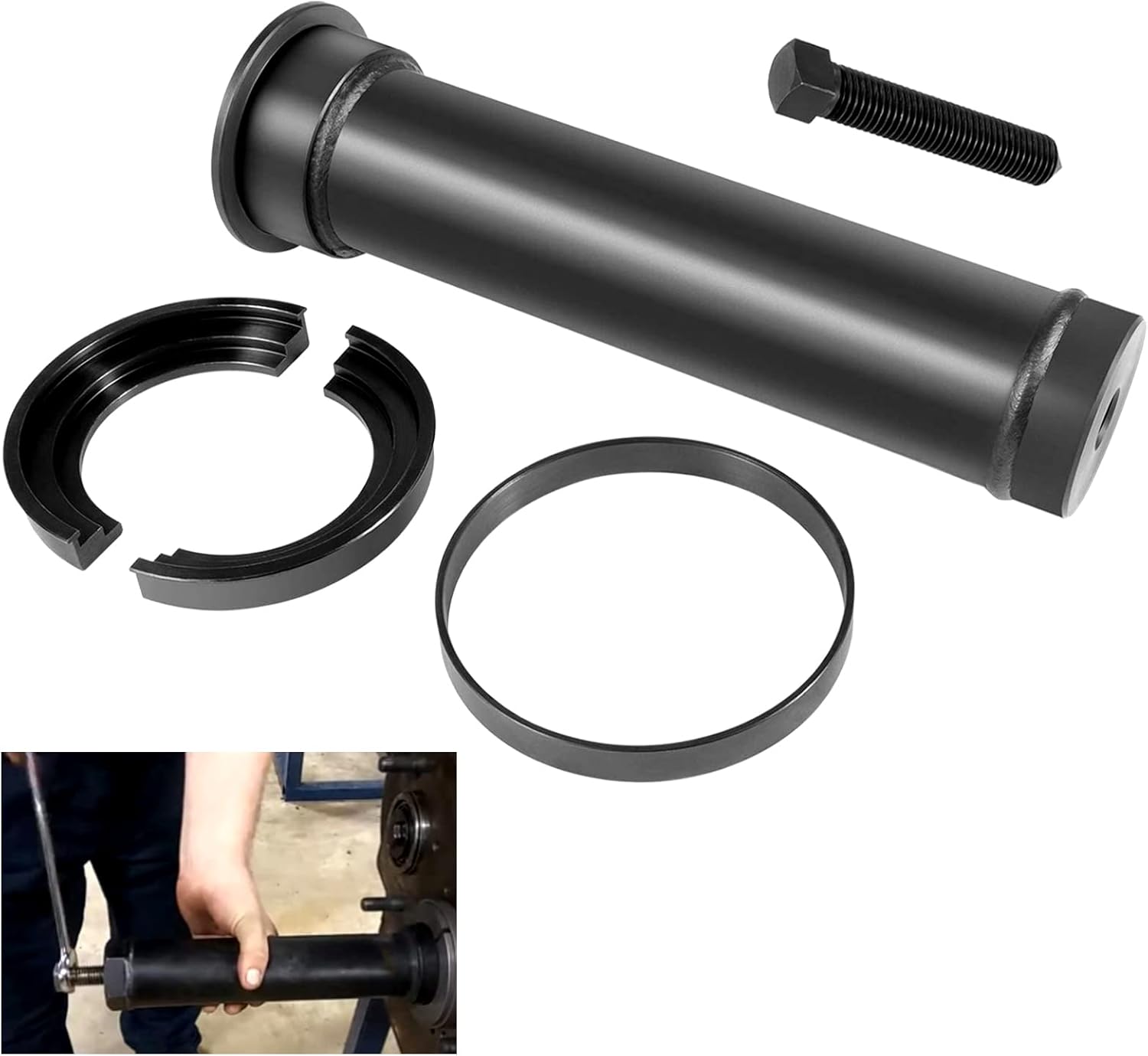 4308011 Transmissions Input Shaft Bearing Puller Tools Set Fits for Eaton Fuller 1 3/4″ & 2″ Shafts, Not Works on RT600 / 6600 Series