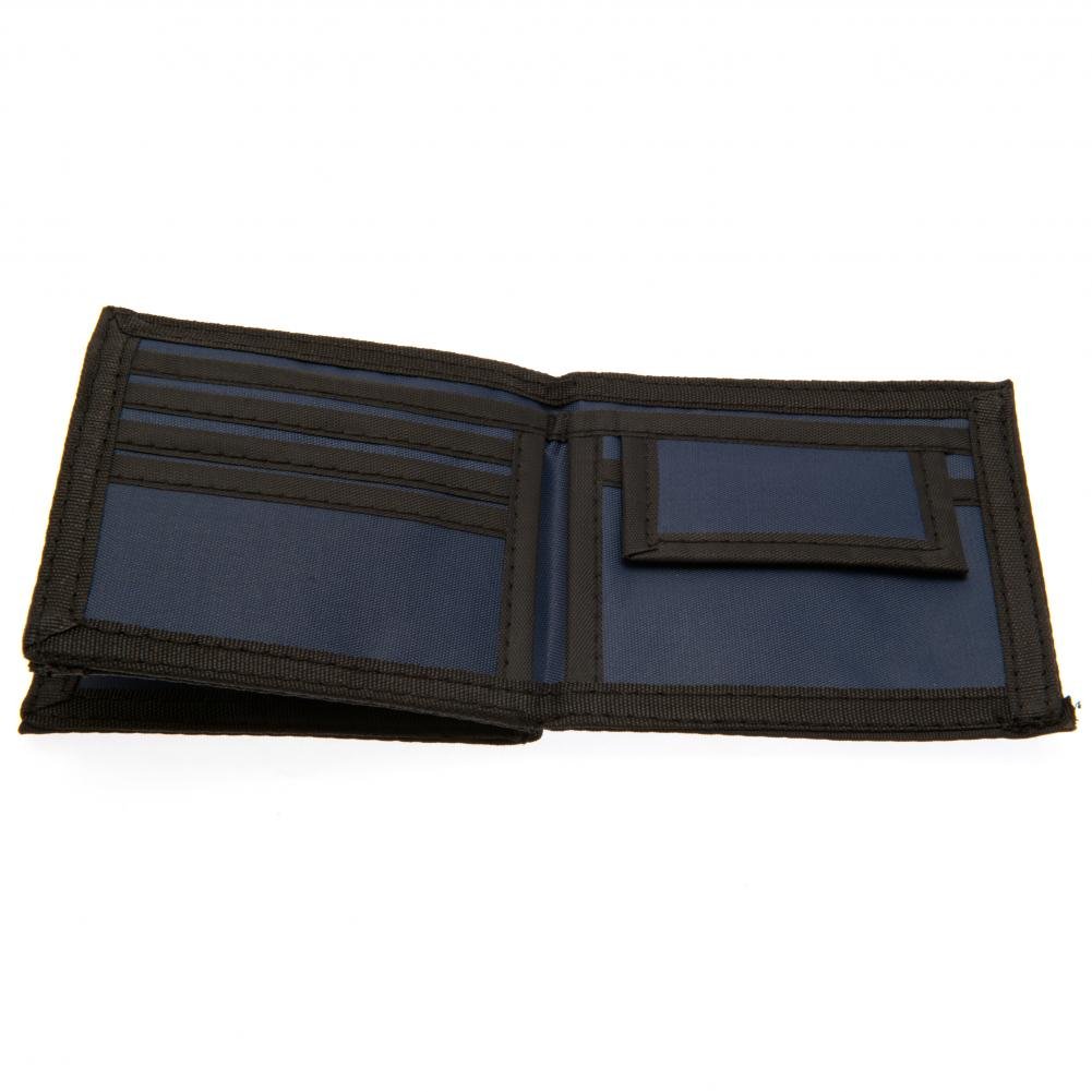 Tottenham Hotspur FC Touch Fastening Canvas Wallet (One Size) (Navy/Black/White)