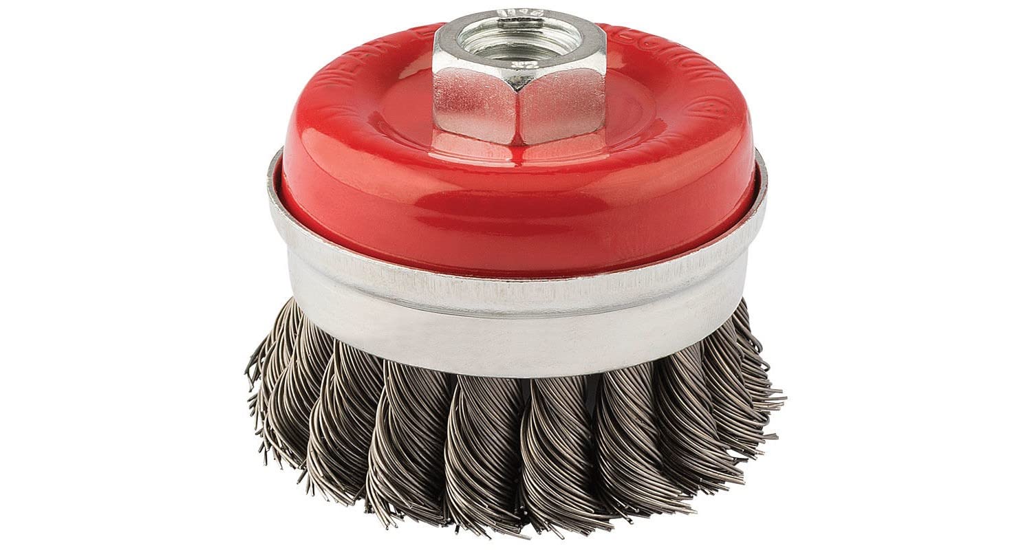 Steel Twist-Knot Wire Cup Brush, 65Mm, M14 5010559414475