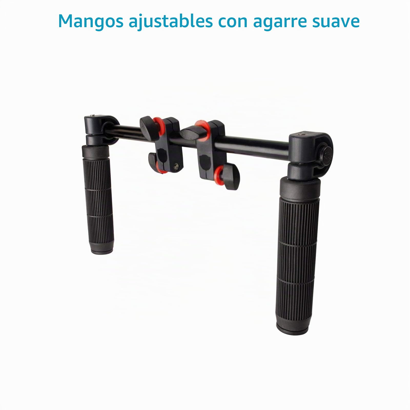 Kit de Hombro FILMCITY FC-02 con Matte Box y Jaula para DSLR | Soportes de jaula convertibles de 9-6", empuñaduras ajustables, 2 portafiltros giratorios 4x4" y lentes de 95 mm.