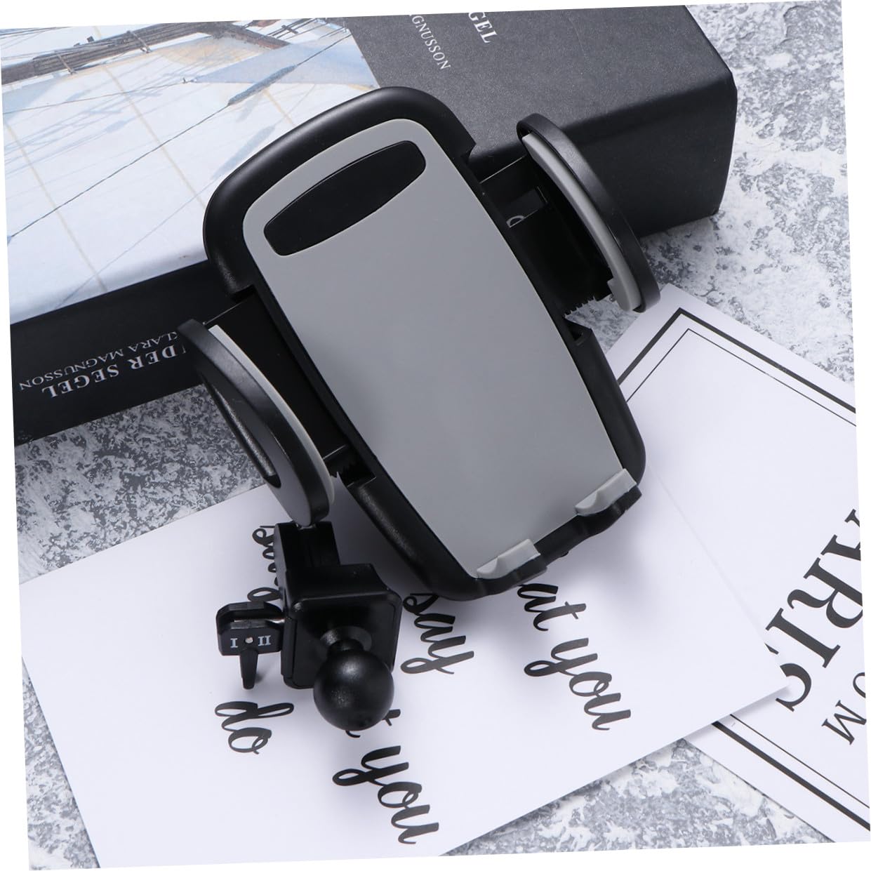 jojofuny Supporto Per Telefono Da Auto 3 Pezzi Girevole A 360 Gradi Facile Da Installare Per Smartphone Larghi 5-10 Cm