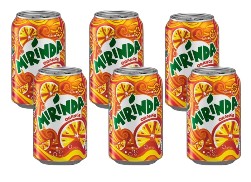 Mirindas Orange Flavour Soft Drink Can, 330 ml (Pack Of 6)-image-18