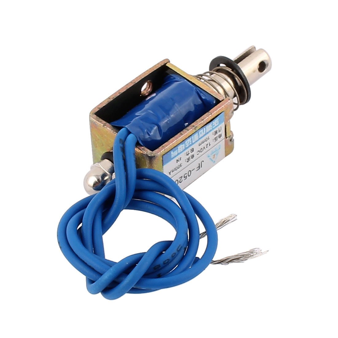 Produktbild von DC 24V Magnetspule MQ8-Z45B – Kräftiger Push-Pull-Elektromagnet Mit 78,4 N Haltekraft & 10 Mm Hub