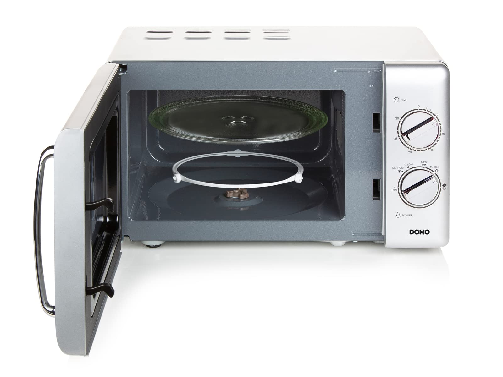 DOMO DO3020 Four à micro-ondes solo - 20 L - 700 W argent