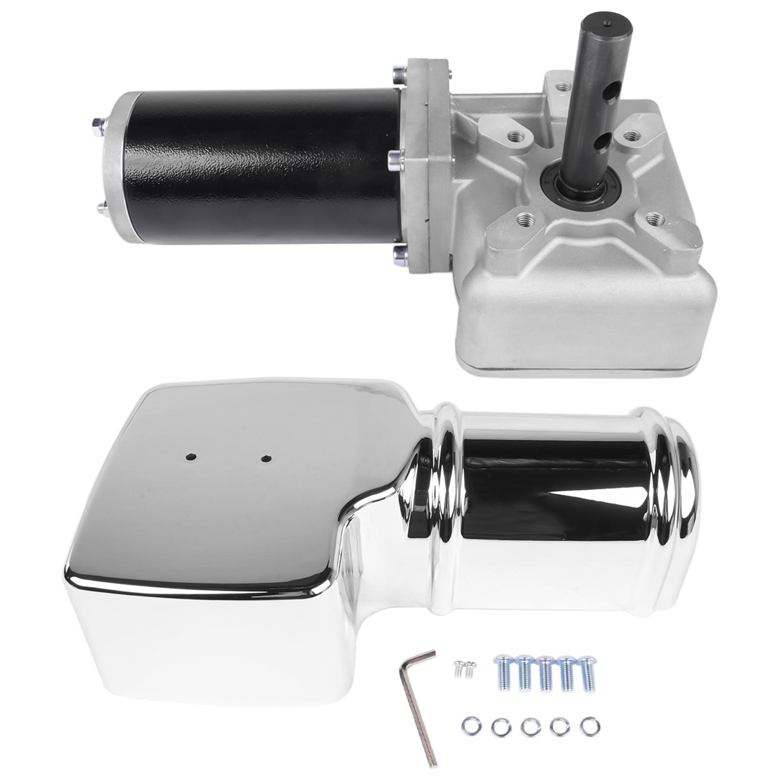 5543895 12V Tarp Gear Motor 900W 90:1 Coppia elevata, 40 RPM Elettrico Tarp Motore Sostituzione, Alloggiamento Resistente alle intemperie con Ingranaggio Bronzo per Dump Truck Tarp Systems
