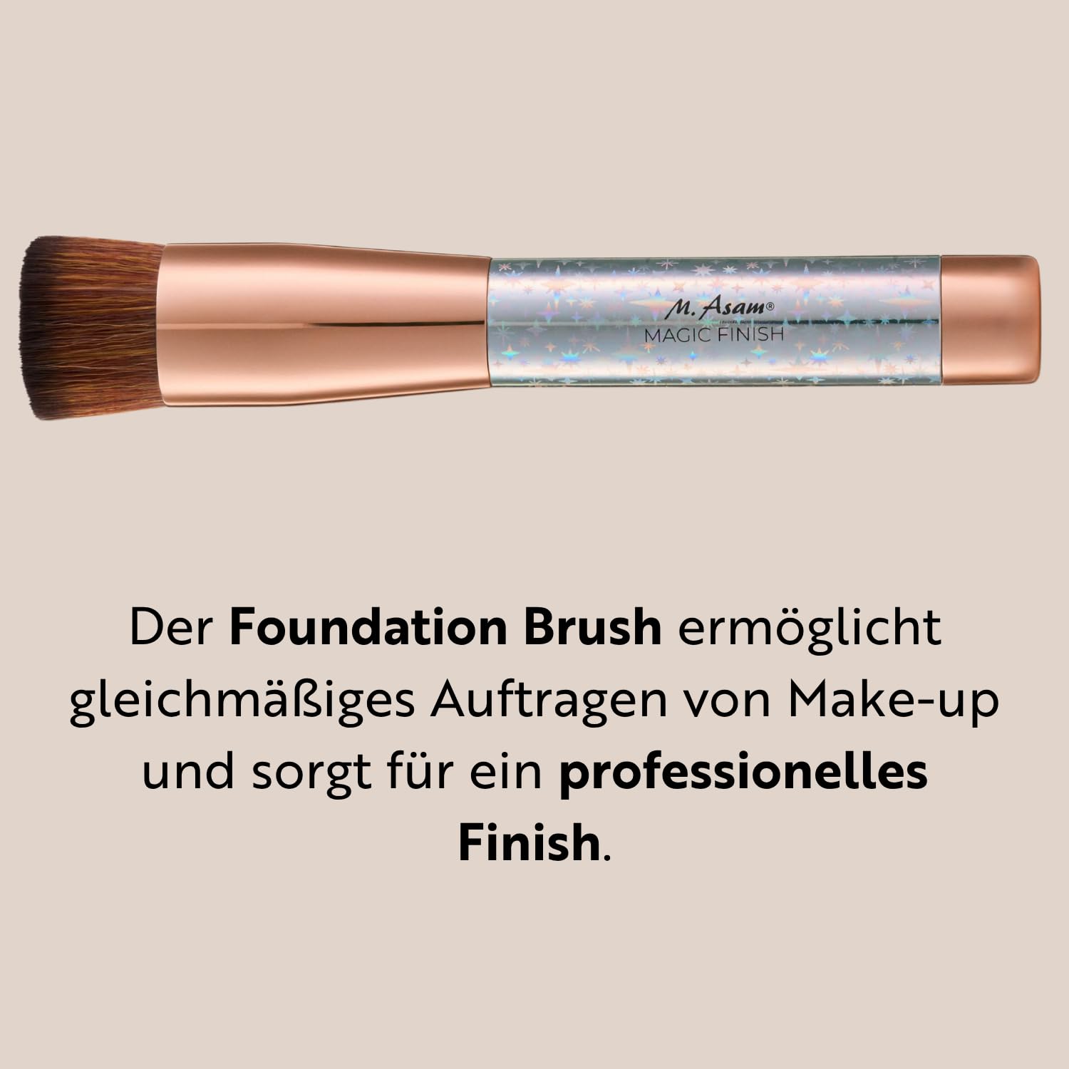 M. Asam Magic Finish Christmas Star Set (3-teilig) | Make-up Set mit Magic Finish Mousse, Lash Lift Mascara und Foundation Pinsel