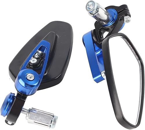 Miniatura 6 de Espejos retrovisores para motocicleta, 78 pulgadas, 0.866 in, espejos retrovisores laterales universales para motocicleta, motocicleta y motocicleta