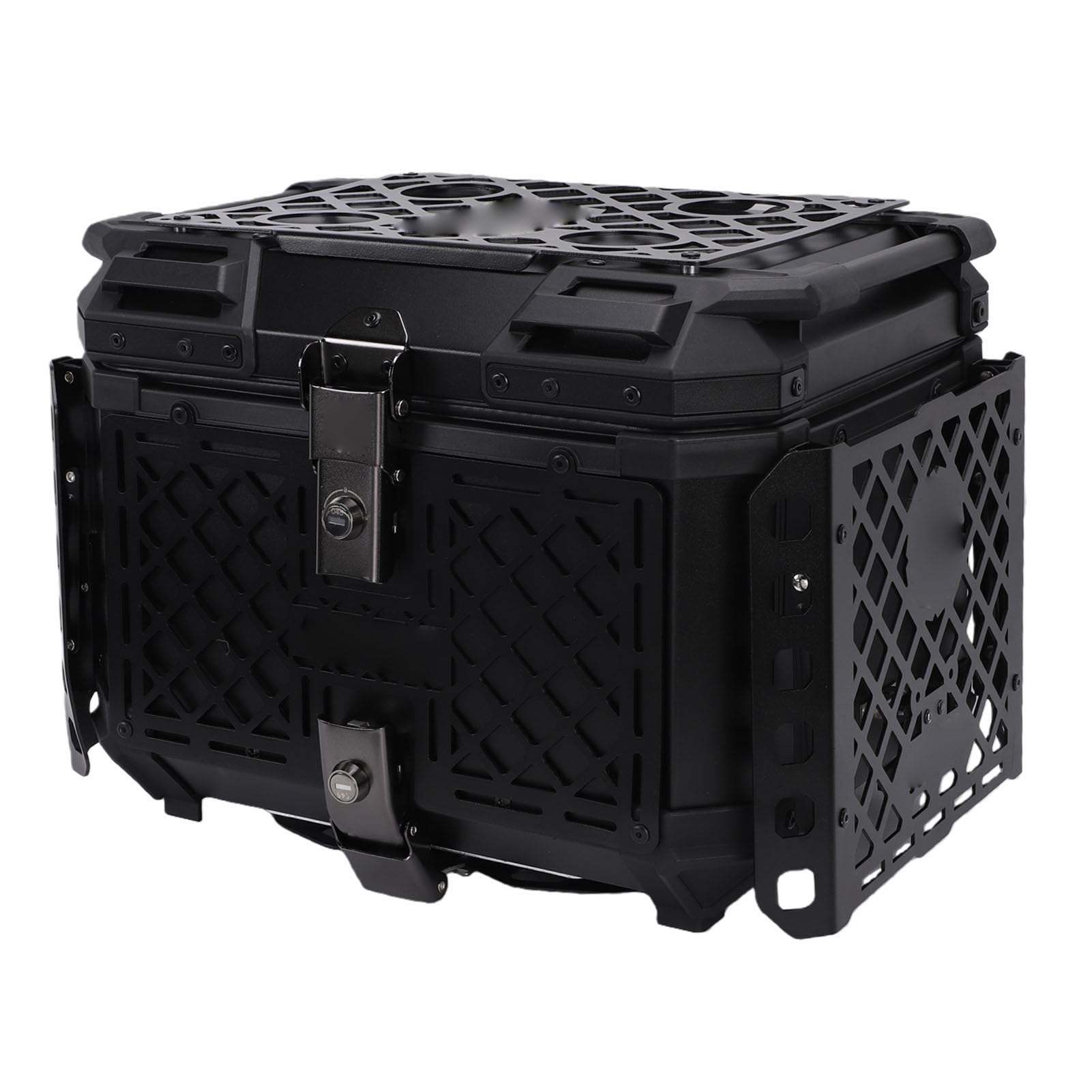 Waterproof Motorcycle Trunk 45L Large Capacity with Transformable