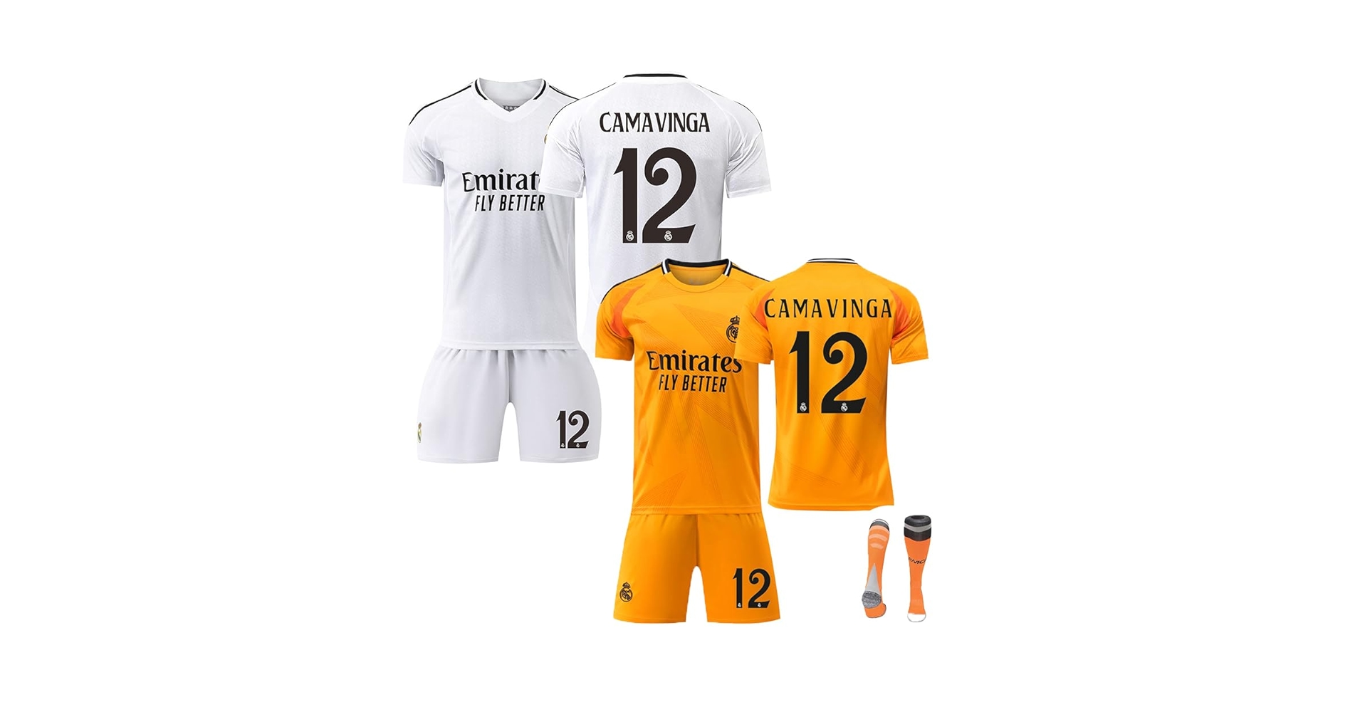 Amazon | カマヴィンガ サッカー ユニフォーム 24-25 レアル