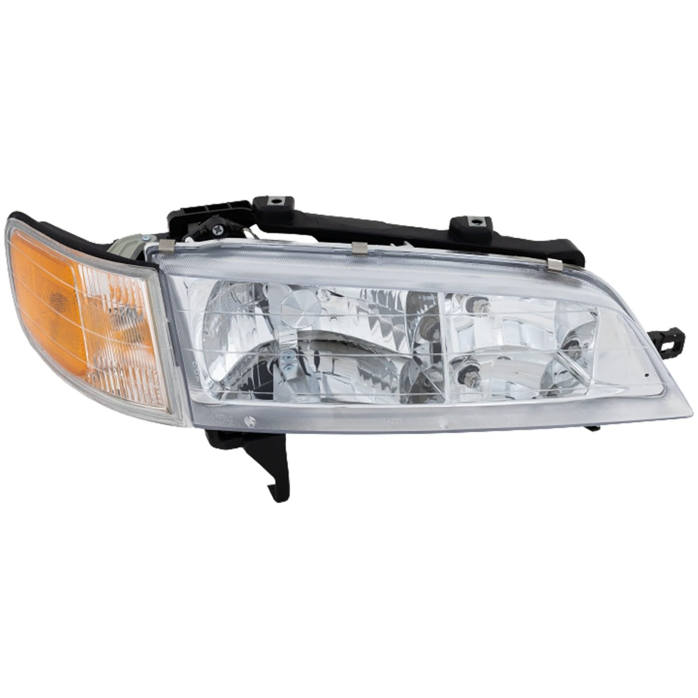 Replacement Passenger Side Headlight Assembly fits Honda Accord 1995-1997 2.7L V6 Halogen and Corner Lamp