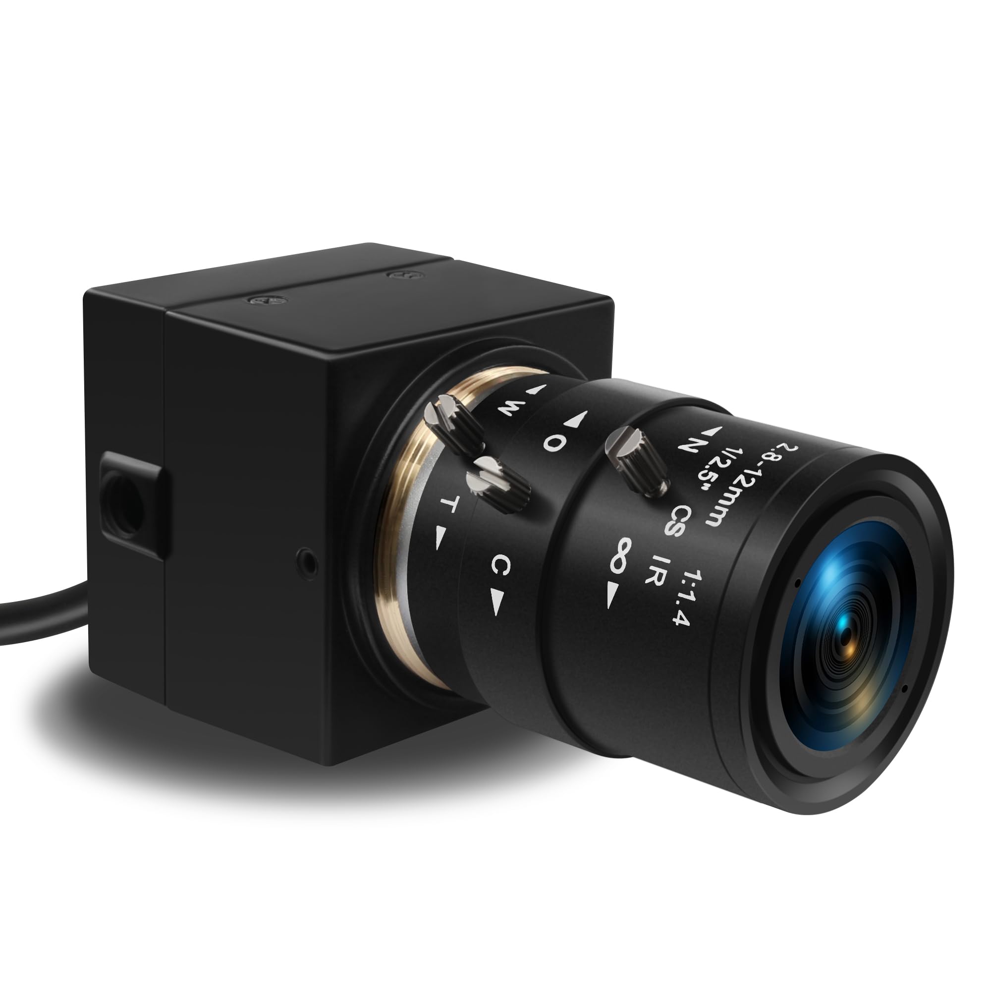8MP USB Camera with 2.8-12mm Varifocal Lens 4X Optical Zoom Webcam 2448P 15fps Industrial Camera for Windows/Linux/Android/MAC/Raspberry Pi-image-24