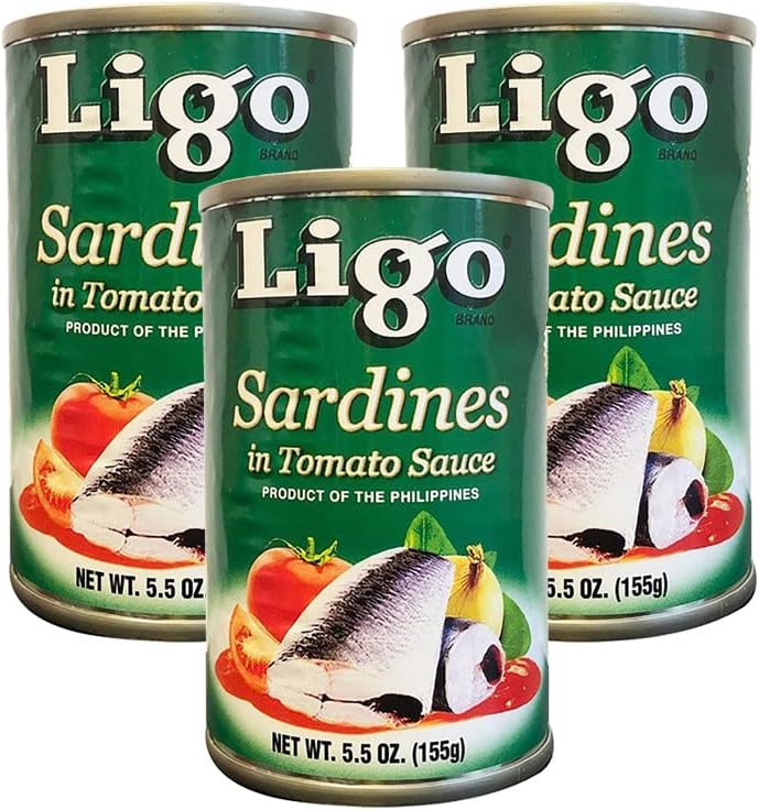 Sardines in Tomato Sauce (Original) - 5.5oz [Pack of 3]
