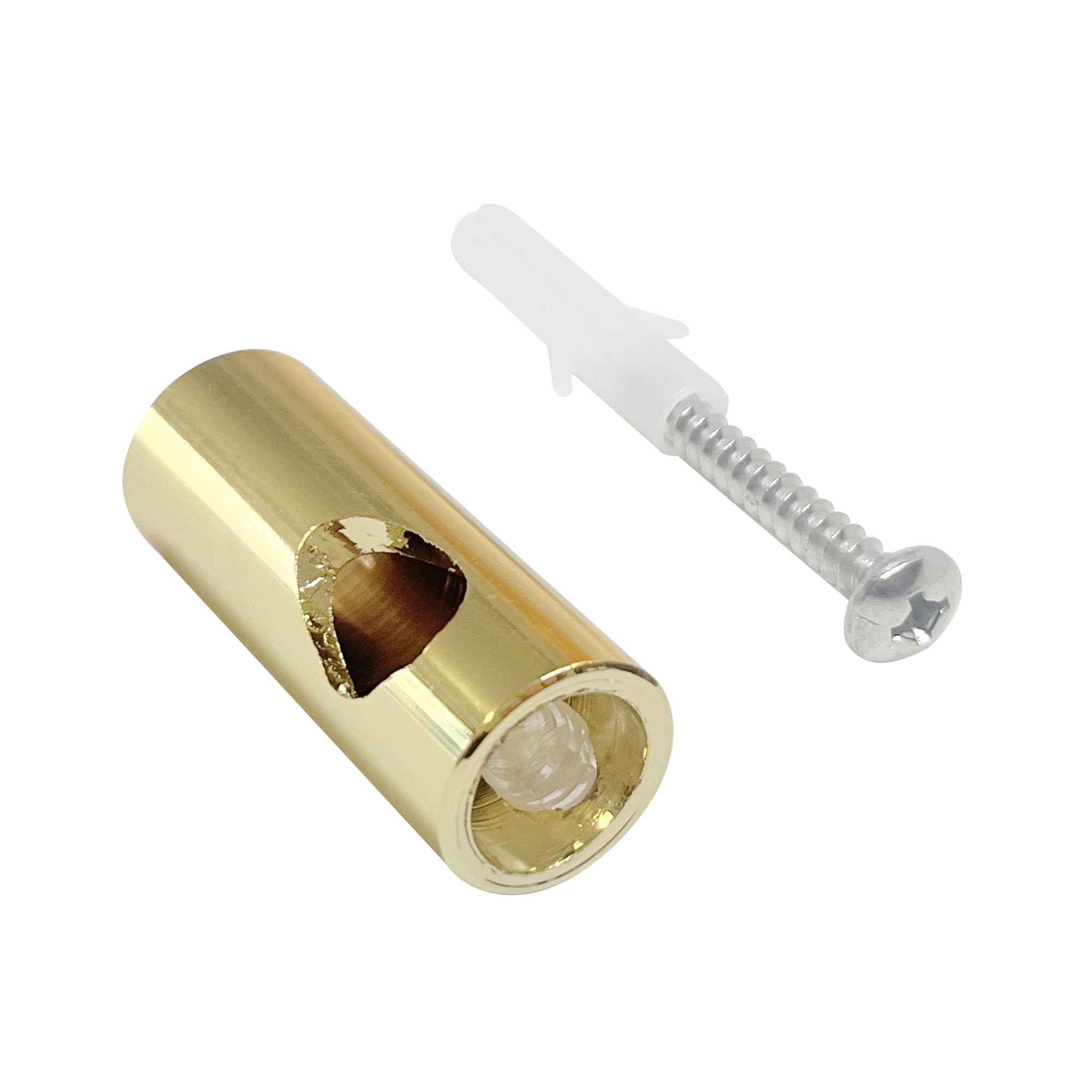 smartect Aluminium Wall and Ceiling Pins for Fixing Textile Cables [4 Pieces - Image 3