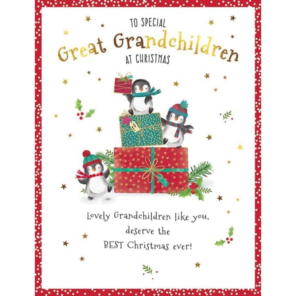 Giftinghouse Liefdadigheid Kerstkaarten 2024 Pack van 24/48 | Multipack kerstkaarten voor familie, vrienden met rode enveloppen (24 stuks) GEMAAKT IN UK
