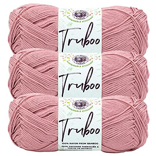 Image of (3 Pack) Lion Brand Yarn Truboo Yarn, Cameo