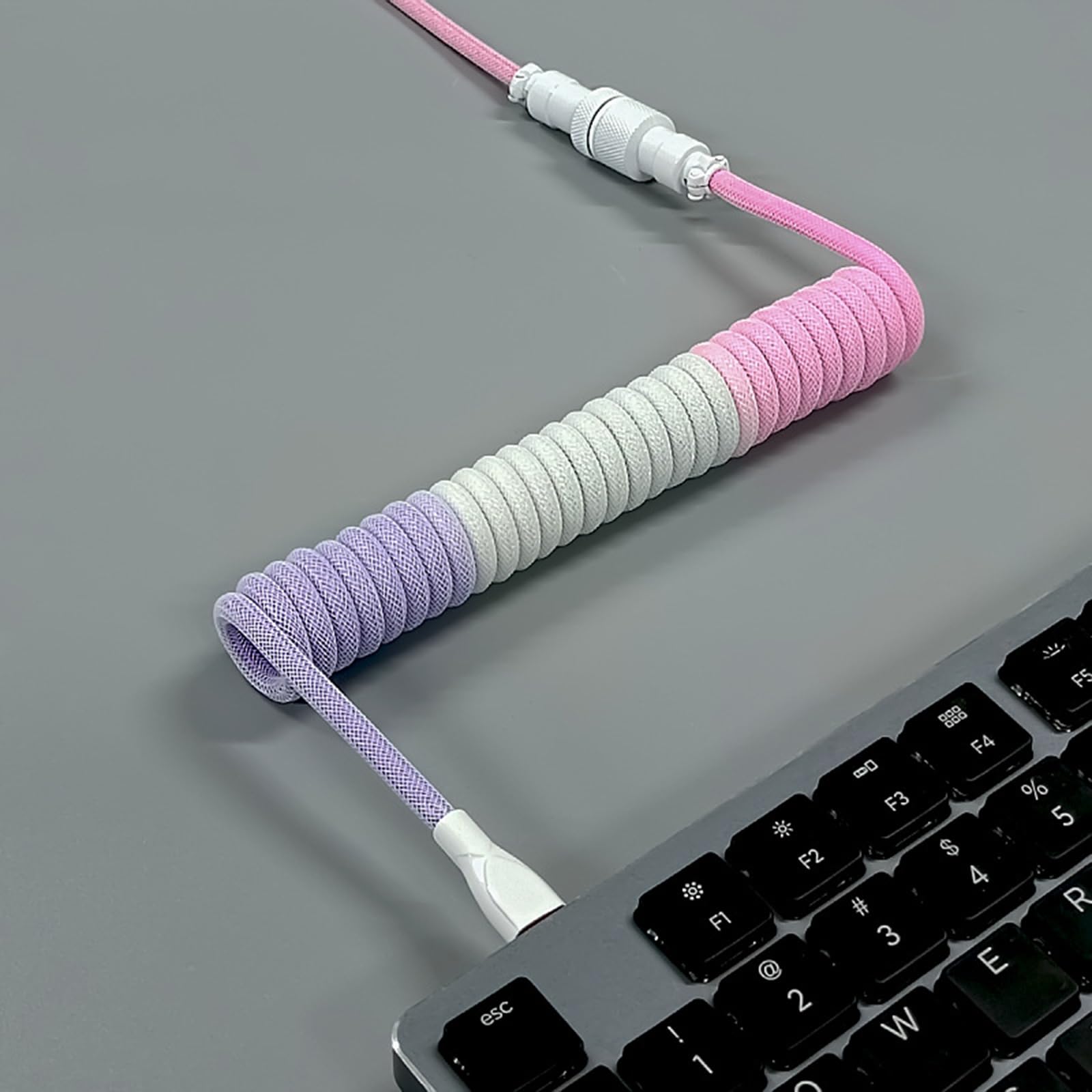 Amazon.co.jp: Bjebndd メカニカル キーボード コイル ケーブル