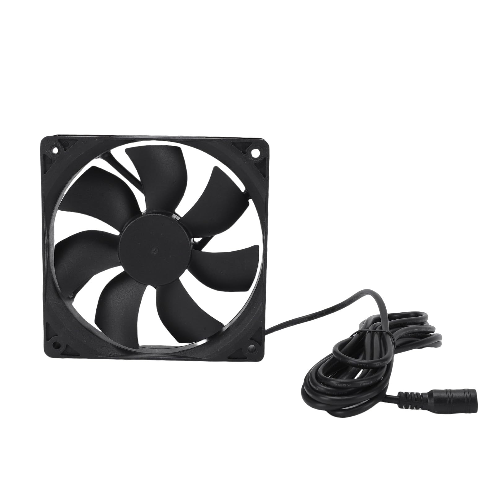 Cocoarm Ventilador Extractor Solar, Doble Ventilador Ajustable de 2 Velocidades con Panel de 25 W, para Ventilación Exterior de Gallineros, Invernaderos y Otros Espacios.