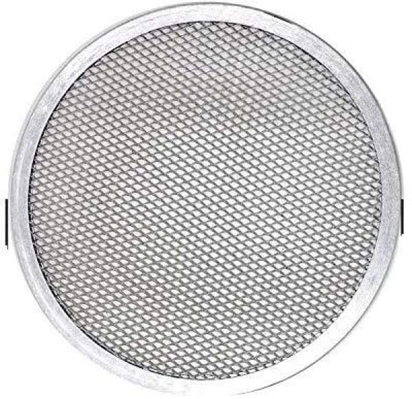 Zark Aluminum Pizza Trey Screen MESH for Oven, Baking NET Silver, 10 INCH