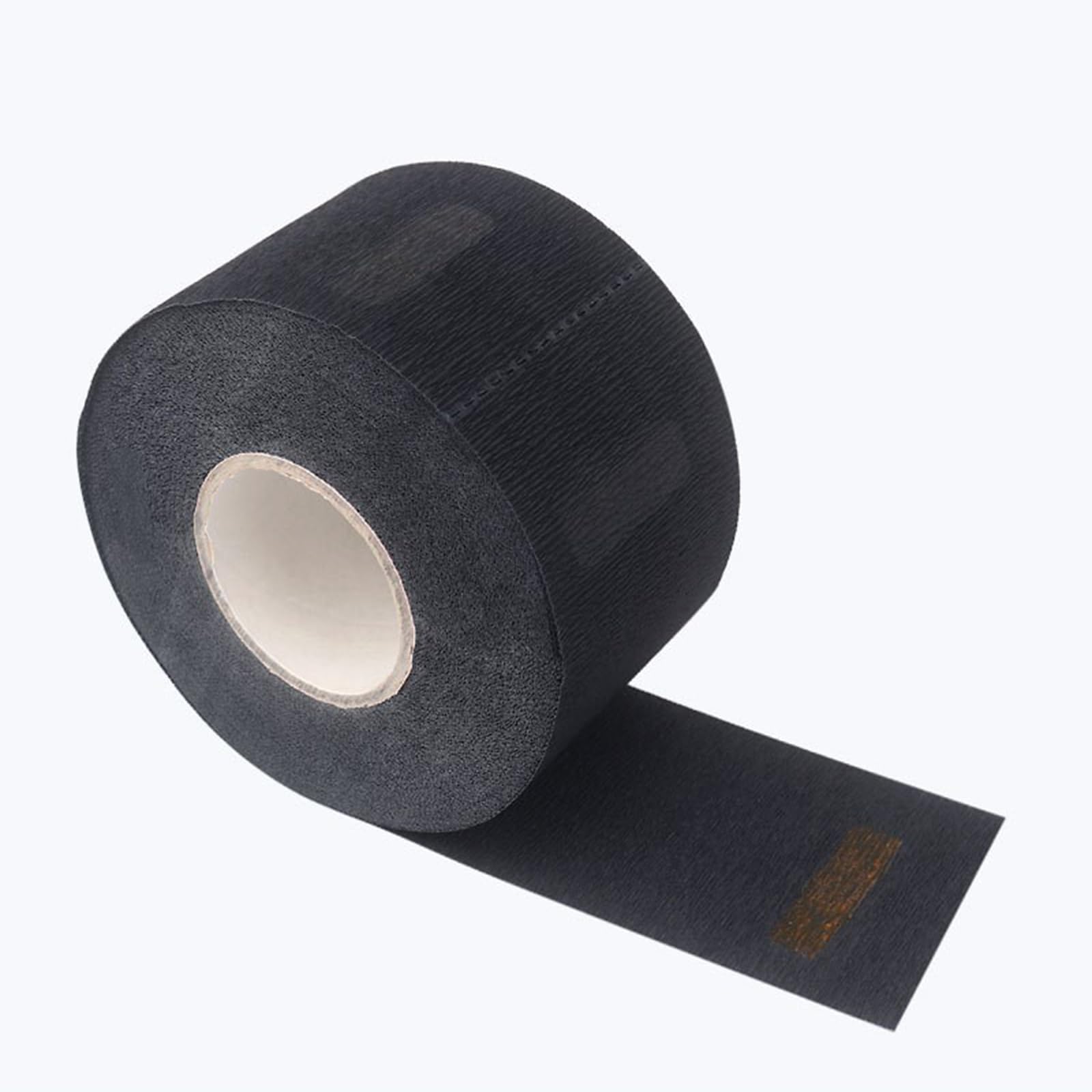 Feisate Collarín peluquería 3 rollos 300 hojas, cuello de papel peluquería 1 barra, papel de peluquería alrededor del cuello, tiras de cuello de peluquería Negro — view 2