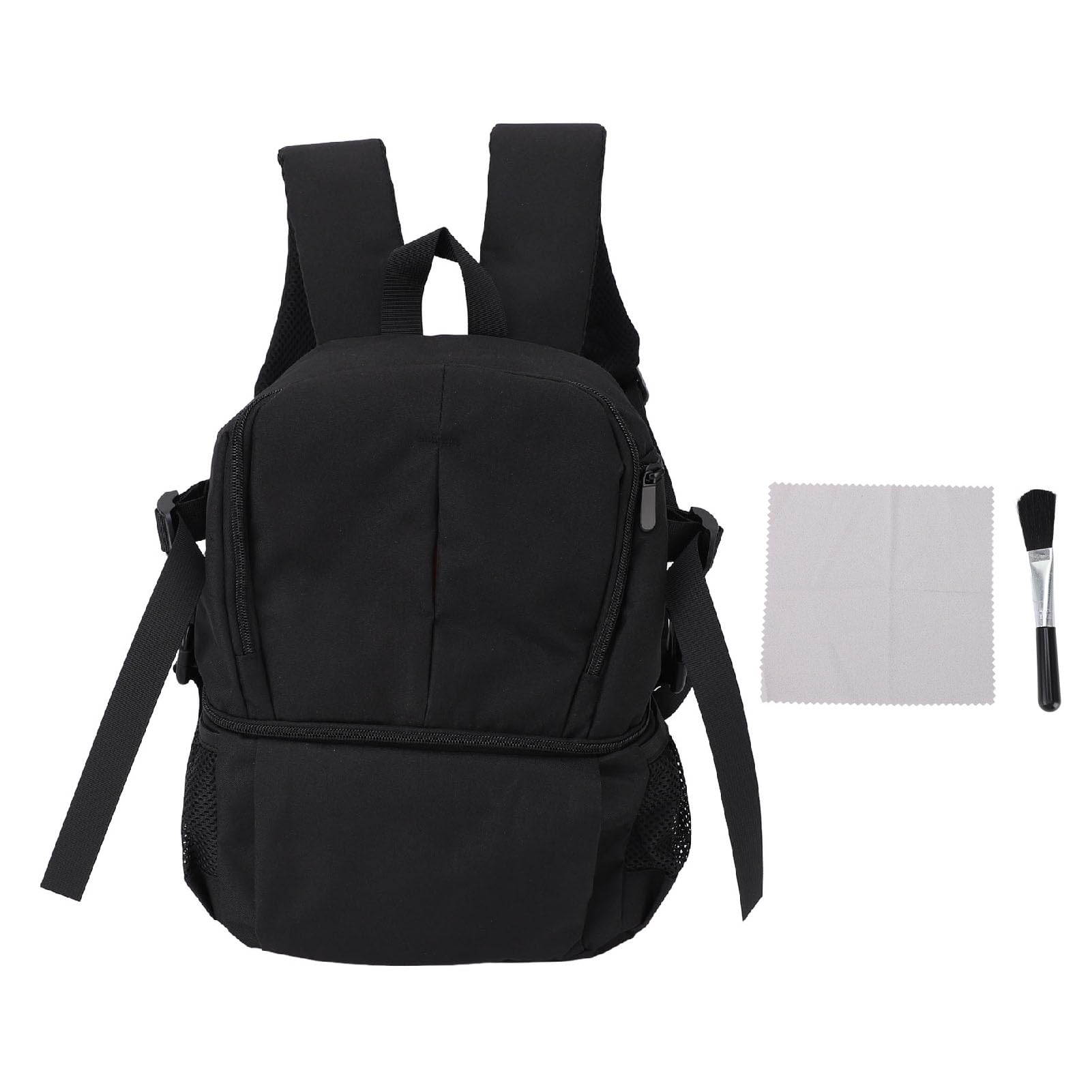 Zaino per fotocamera da viaggio Borsa a doppia spalla EVA per fotocamere reflex mirrorless fotografia (negro)