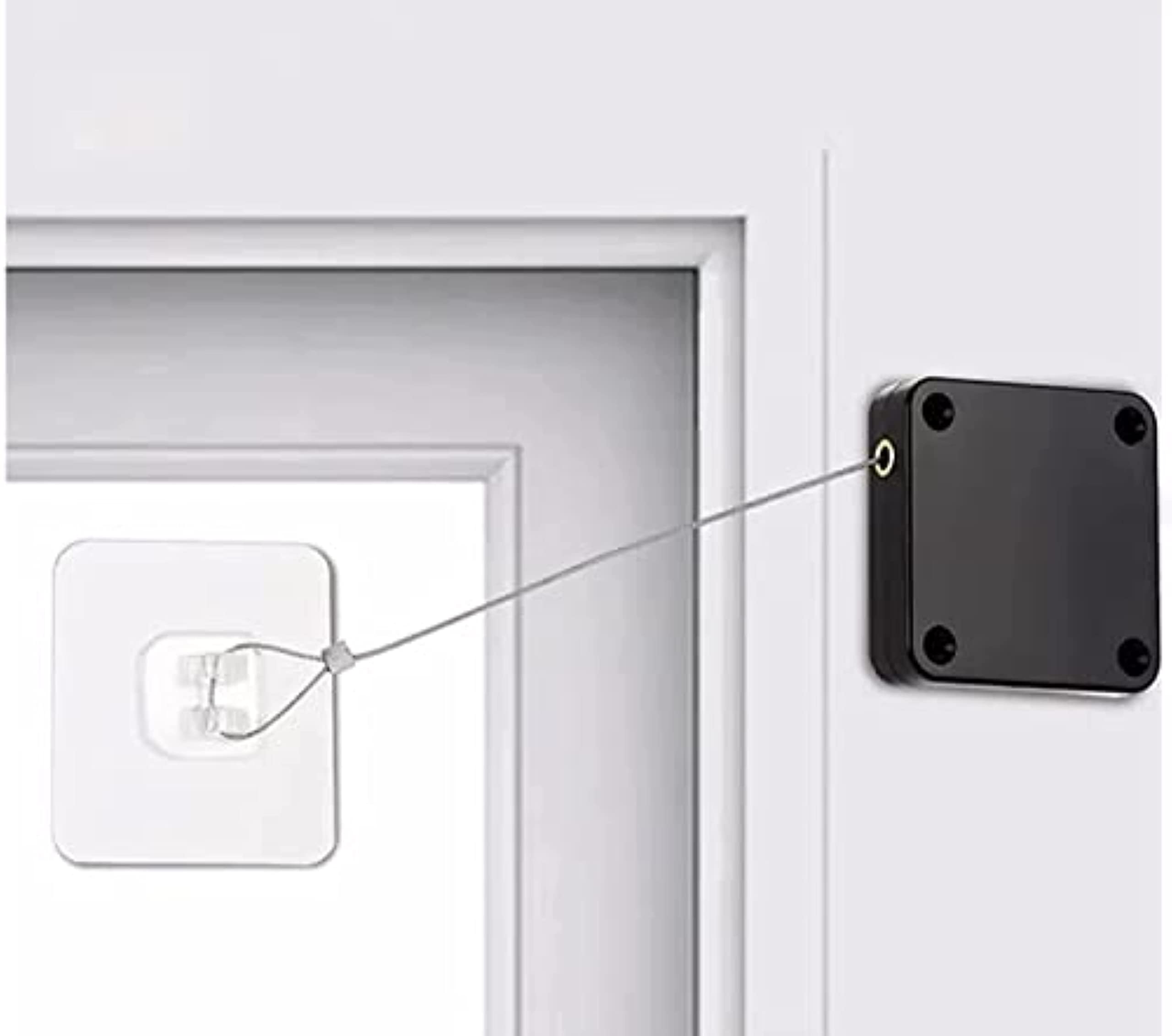 Hyndrix™ Free Automatic Door Closer, Multifunctional Automatic Door Closer, Automatically Self Closing Door with Drawstring for Internal Home Outdoor Iron Door - Random Color (Standard) (B0CV3MJ6CS) Amazon Price History, Amazon Price Tracker