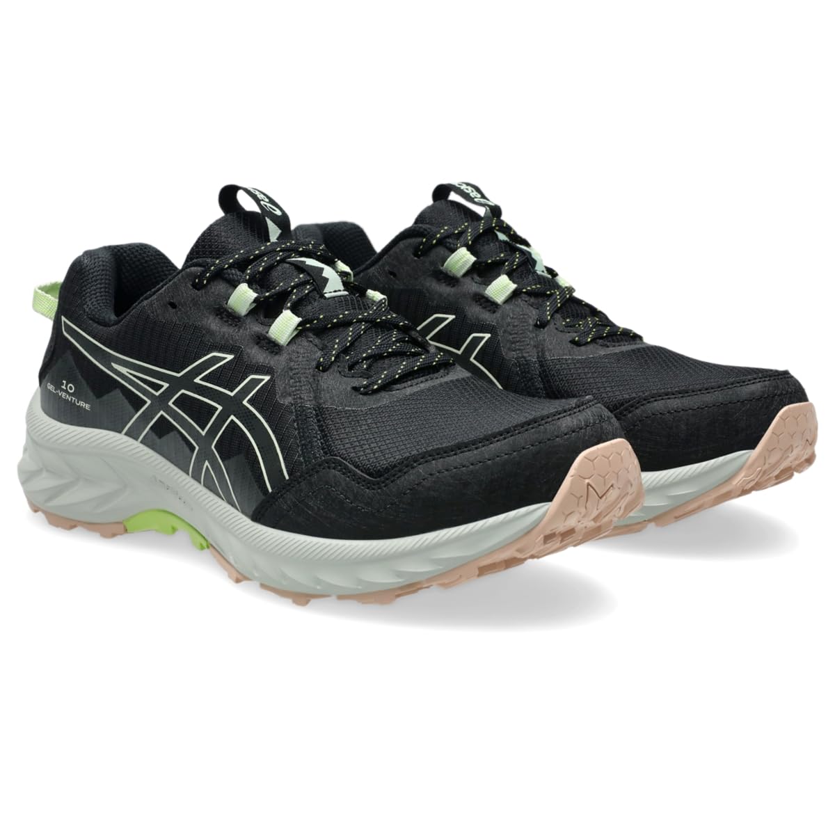 ASICS Women's Gel-Venture 10 Running Shoes, 7, Black/Graphite Grey