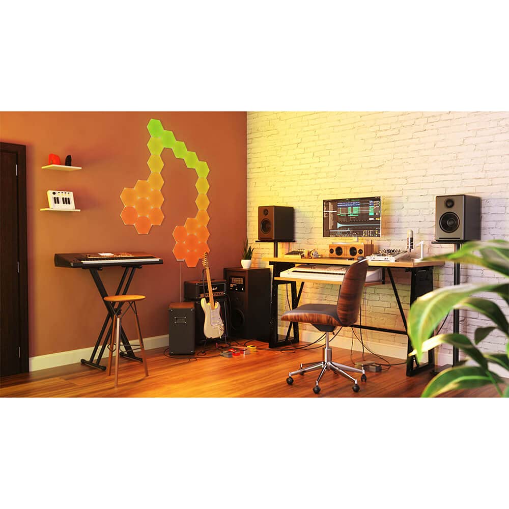 Nanoleaf Shapes - Hexagons Smarter Kit (7 Panels) : Amazon