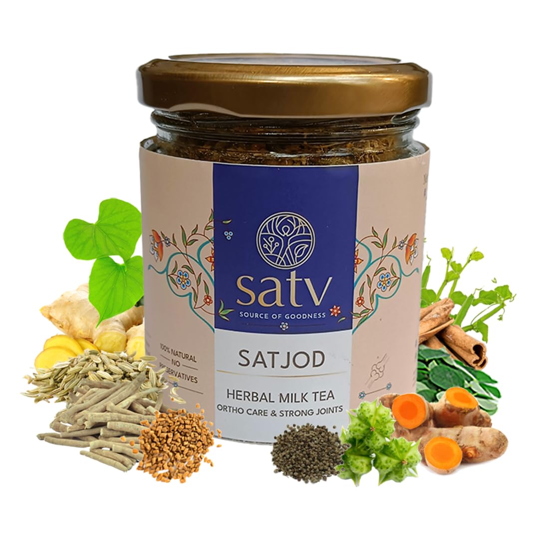 SATV SATJOD Ortho Care Herbal Tea I For Bones and Joints Health, Helps in Arthritis I 23 Herbs I 100% Natural I Zero Caffeine I 35 Cups (B0CV45FS5P) Amazon Price History, Amazon Price Tracker
