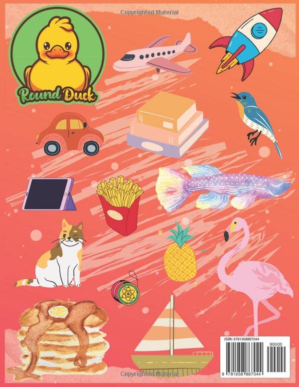 Word Search for Kids Ages 4-6 Vol1 by Round Duck: 101 Word Search Games for Kids Ages 4, 5, 6 Years Old Pre K, Kindergarten to 1st Grade Learn the ... Spelling, Vocabulary and Reading Skills - Image 2