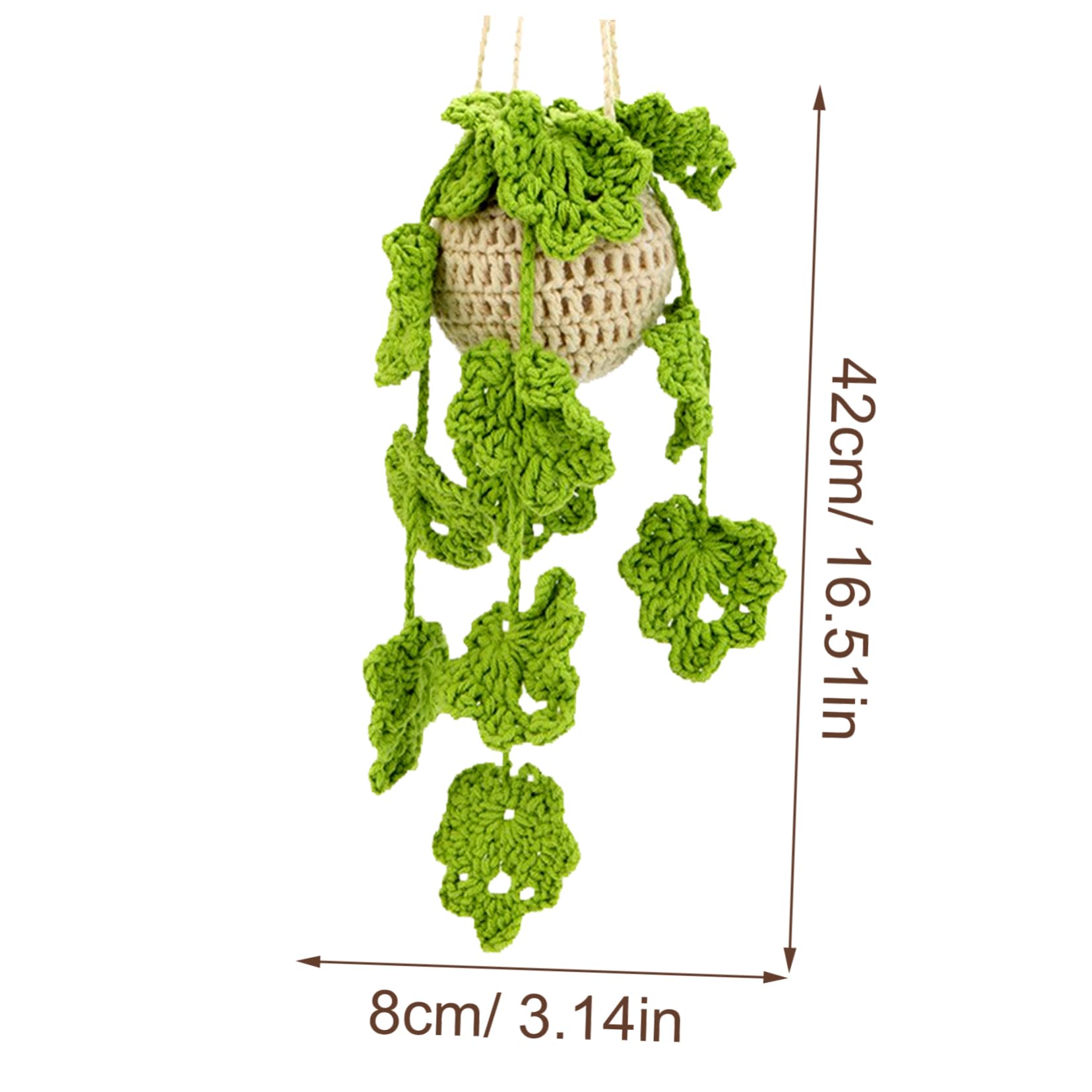 OSALADI Crochet Kit for Beginners Adults DIY Yarn Weaving Materials for Macrame Baskets Home Decor Craft Kit