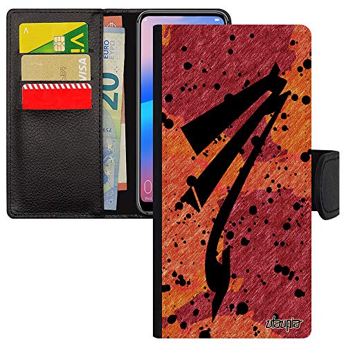 Étui Note 10 Lite Portefeuille Scorpion Rouge Protection Intégrale