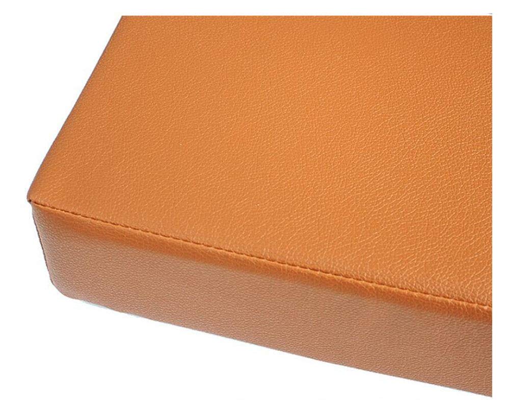 Coussin de banc de jardin marron 110x30x5cm pour banquette 2 places de terrasse et cuisine