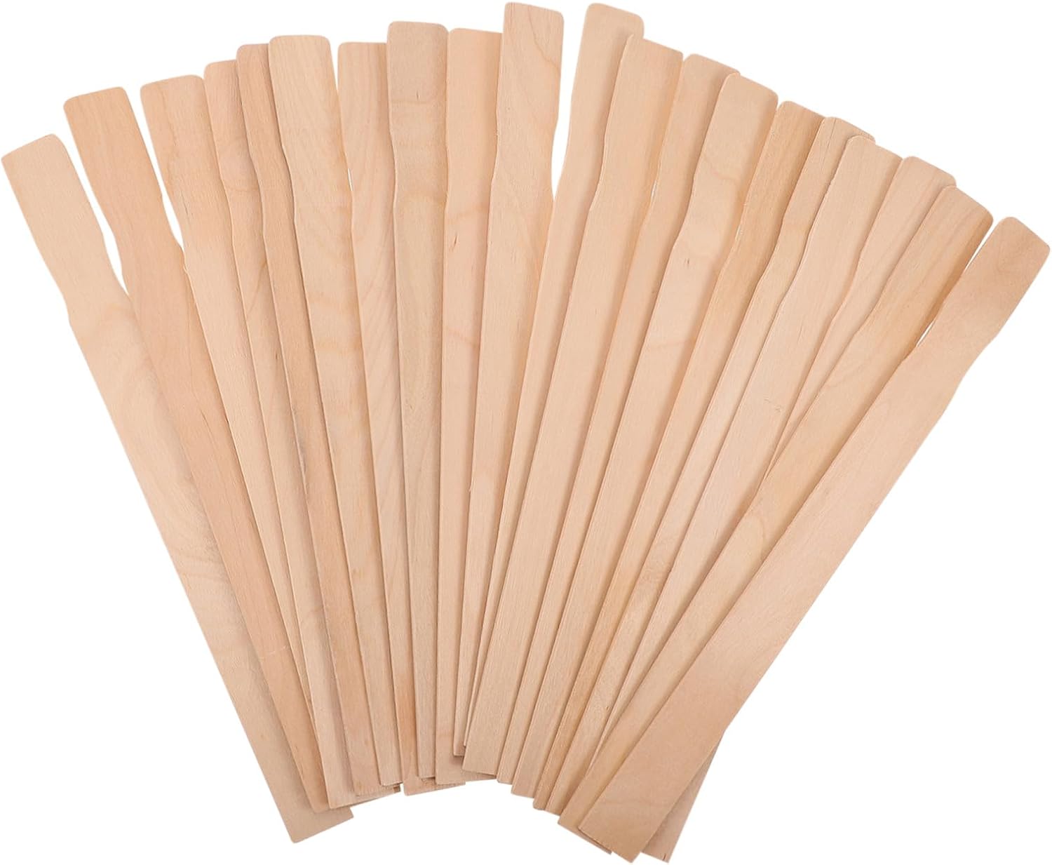 25pcs Birch Wood Paint Stir Sticks for Oil Paint and Compounds