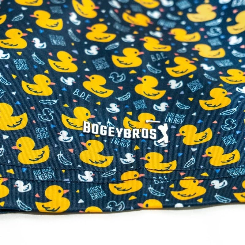 Bogey Bros Golf Big Duck Energy Polo Big Duck Energy Large Yellow4