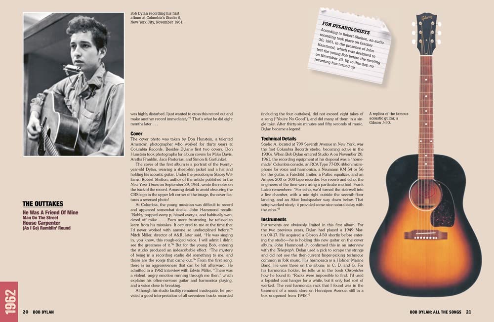 Bob Dylan All the Songs: The Story Behind Every Track Expanded Edition