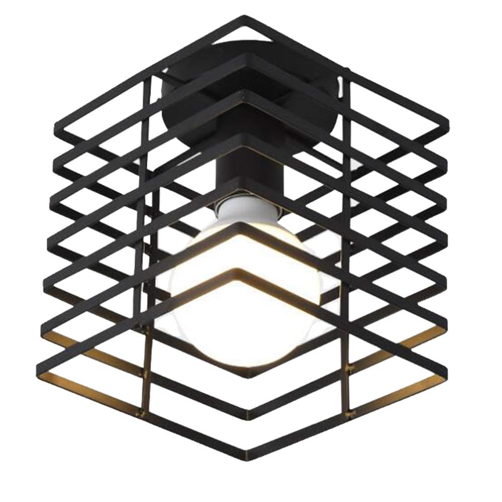 Lampe à suspension réglable en hauteur et plafonnier vintage en métal