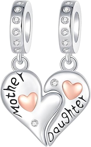 Miniatura 8 de GOINEVA - Dije de girasol con forma de sol, estrella, luna, elefante, para pulsera, collar de plata de ley 925, dije de corazón de amor, dijes de