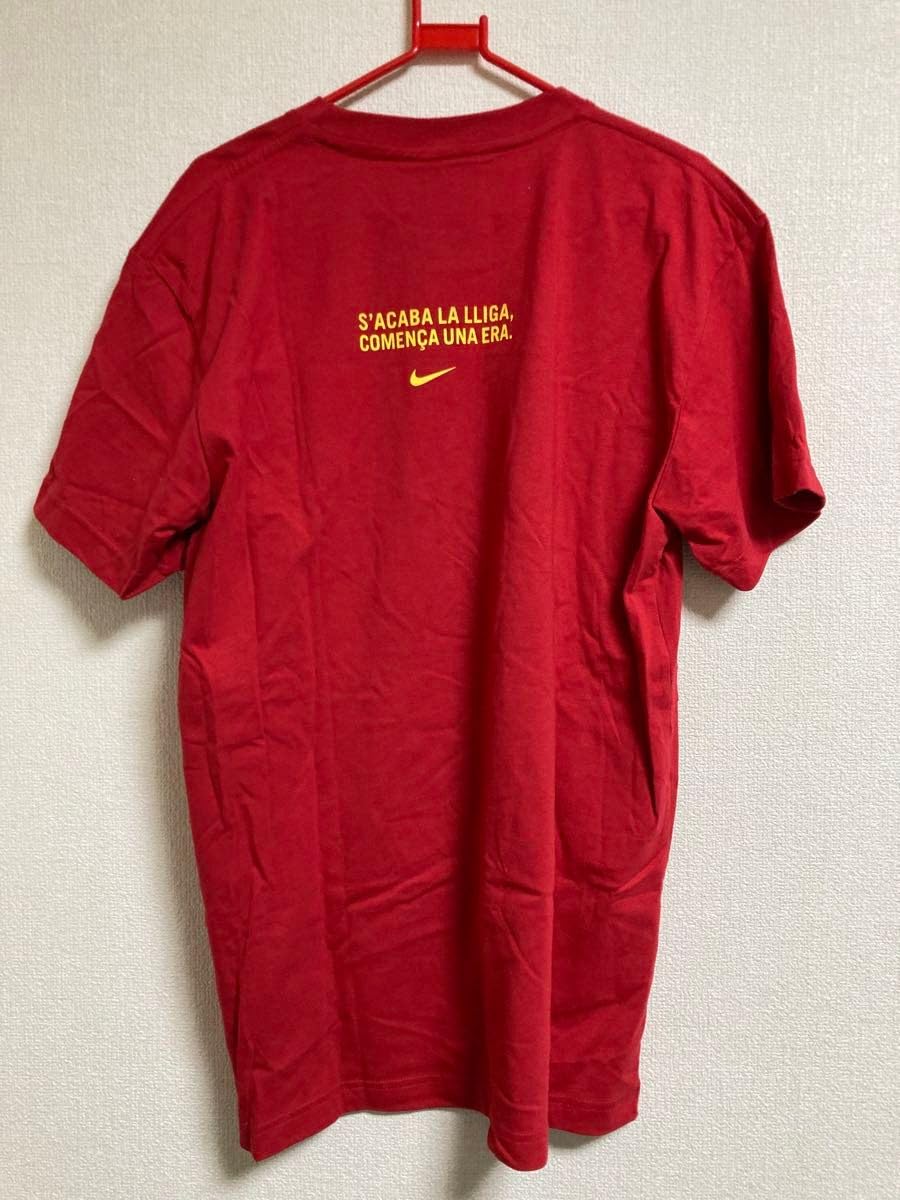 FCバルセロナ リーガ優勝記念Tシャツ バルセロナ リーガ15-16優勝記念Tシャツ 新品未使用！タグ付き