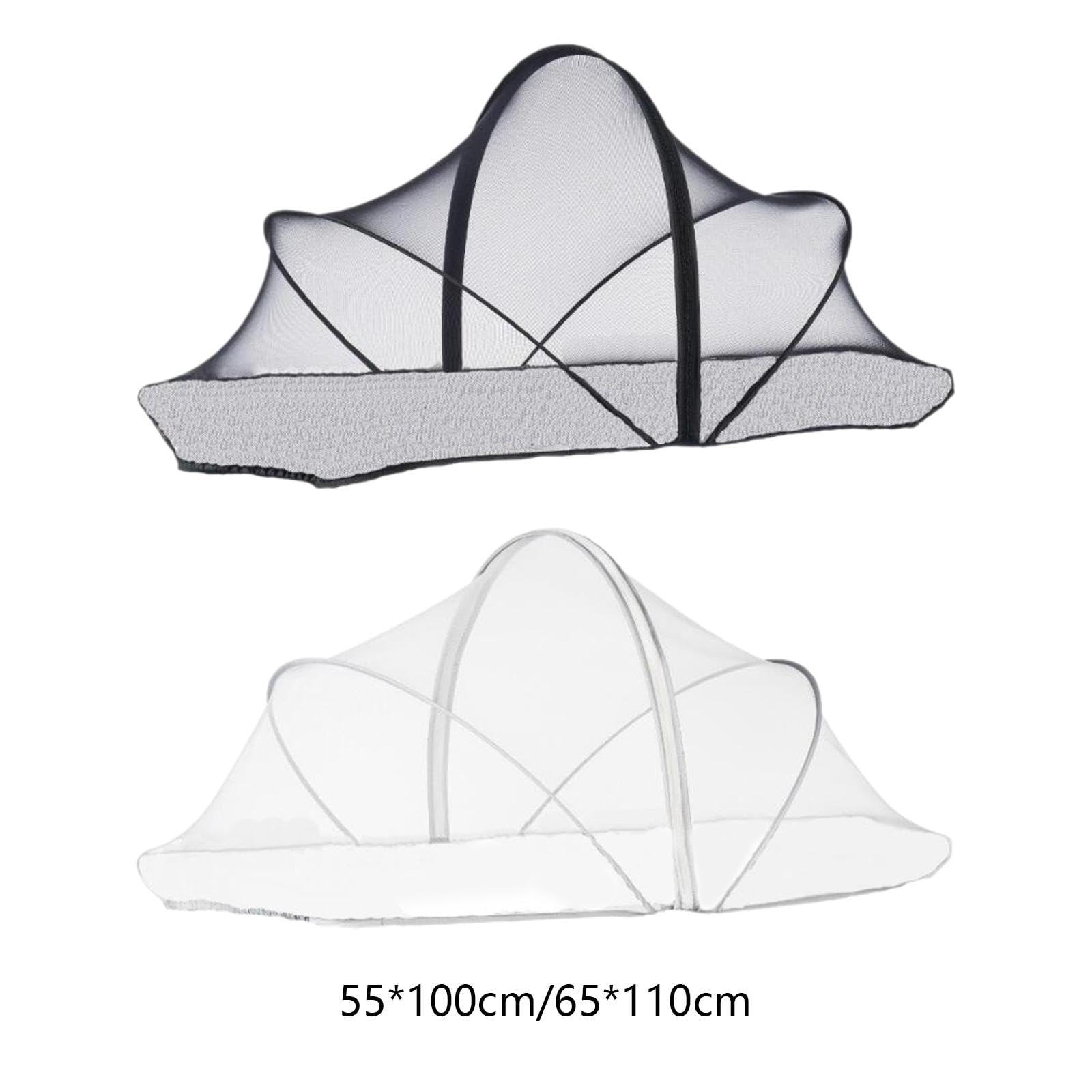 Enakshi® Baby Crib Net Removeable Protective Canopy Folding for Home Nursery Room Crib Black S|Home & Garden | Bedding | Canopies & Netting - Image 3 thumbnail