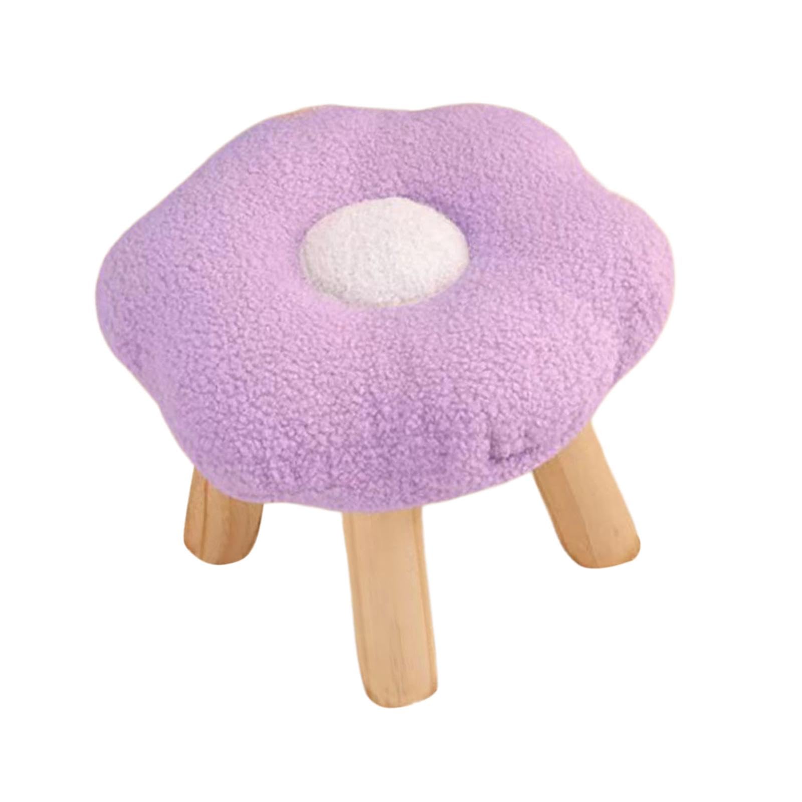 Qianly Footrest Sofa Violet