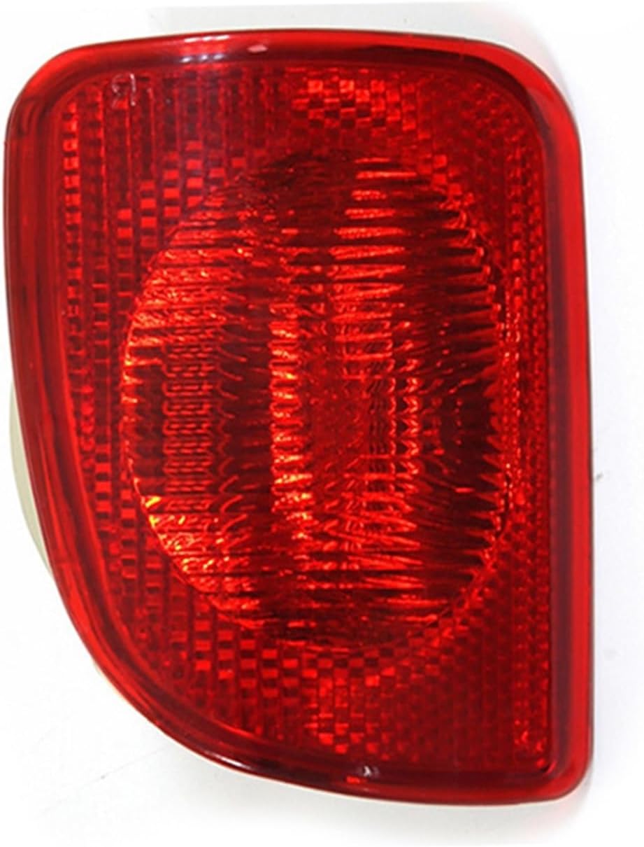 Rear Tail Light For Kangoo 2008-2018 Car Rear Bumper Light Reflector Warning Stop Brake Fog Lamp With No Bulbs 8200419906 8200419908 Rear Indicator(Left)
