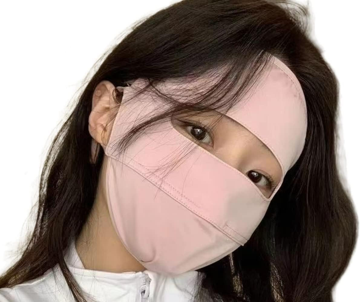 Face UV Face Covering UPF 50+ Women Sun Protection Face Mask Washable Reusable for Running Outdoors