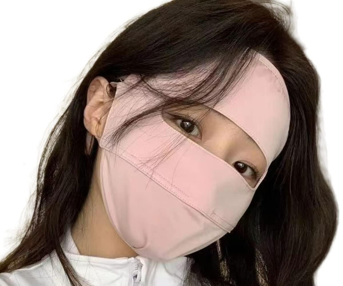 Face UV Face Covering UPF 50+ Women Sun Protection Face Mask Washable Reusable for Running Outdoors