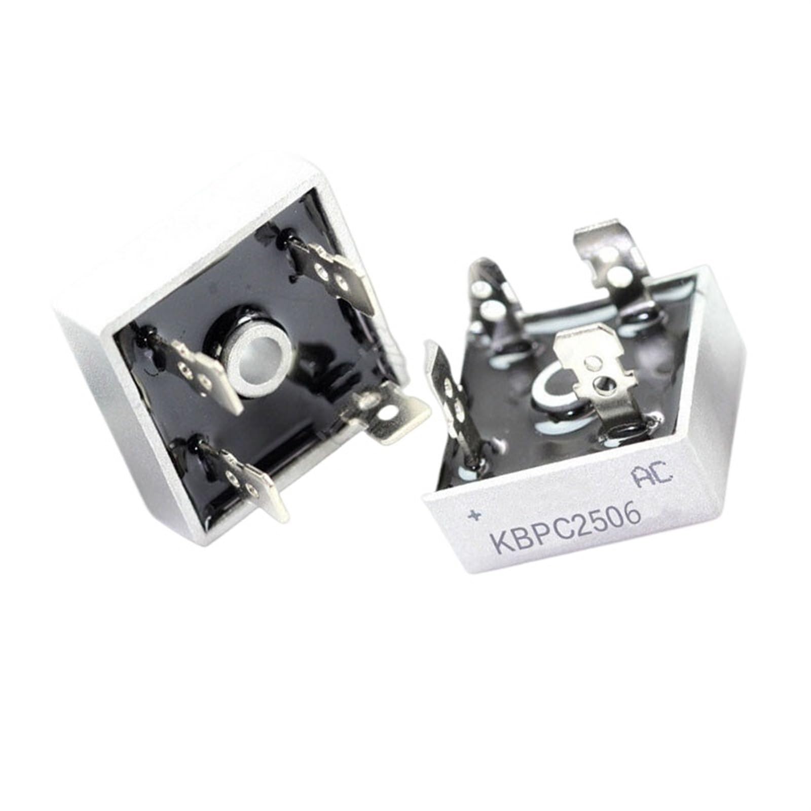 3/10/20/50/100Pcs KBPC2506 Bridge Rectifier DIP-4 Square Bridge 25A/600V(20Pcs)