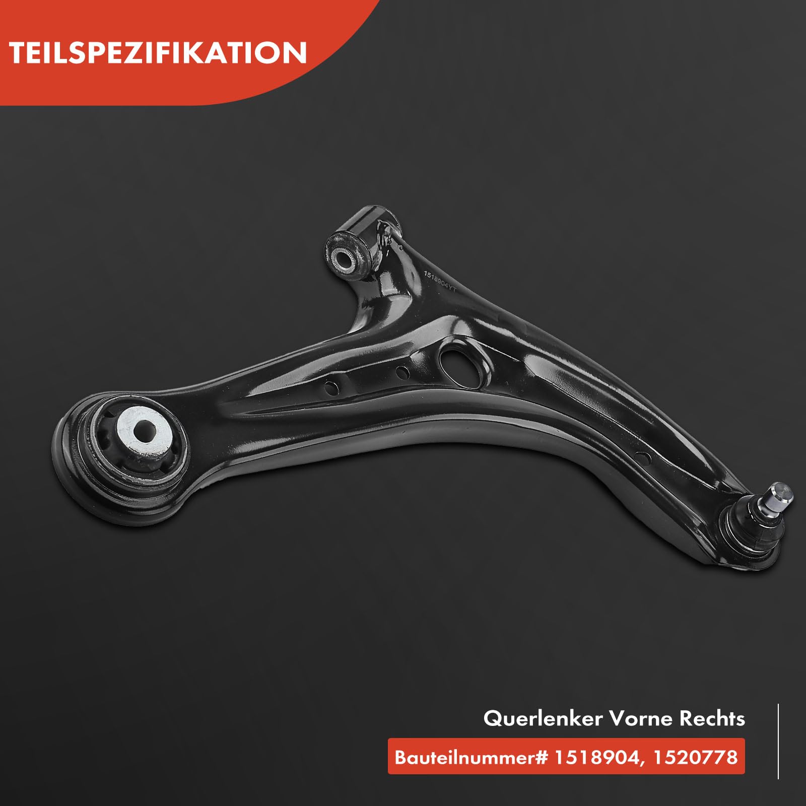 Kit braccio oscillante, Sospensione ruota Frankberg 5481FB0035940