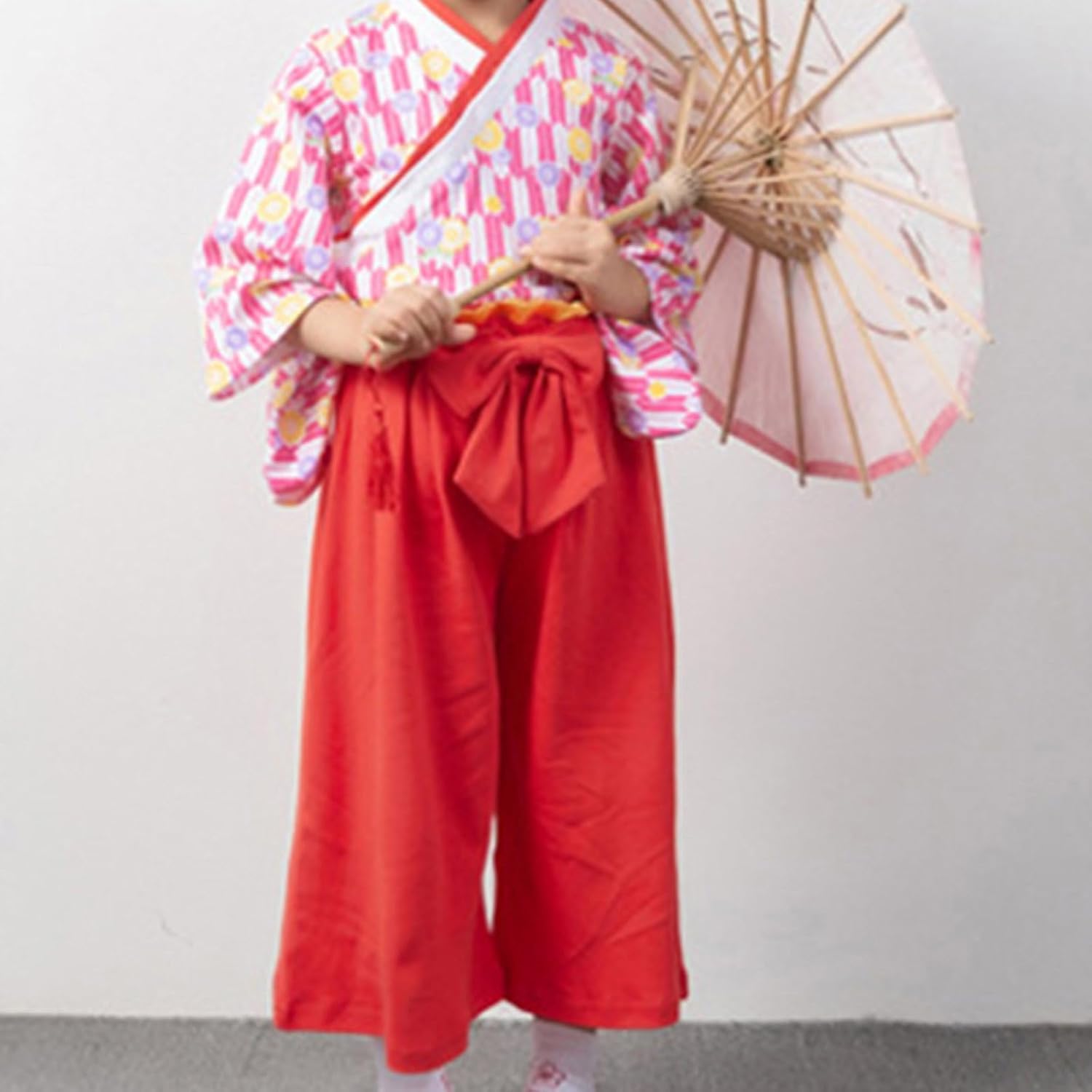 kaoayi] 袴ロンパース 女の子 男の子 60 70 80 90 95 100 110 120 130 