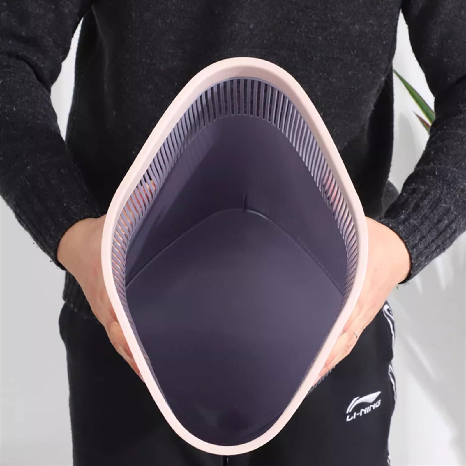 Pattumiera da Cucina Pattumiera per Uso Domestico Cucina di Grande capacità Pattumiera da Bagno Soggiorno Camera da Letto Cestino per la Carta straccia da Ufficio Pattumiera da Bagno