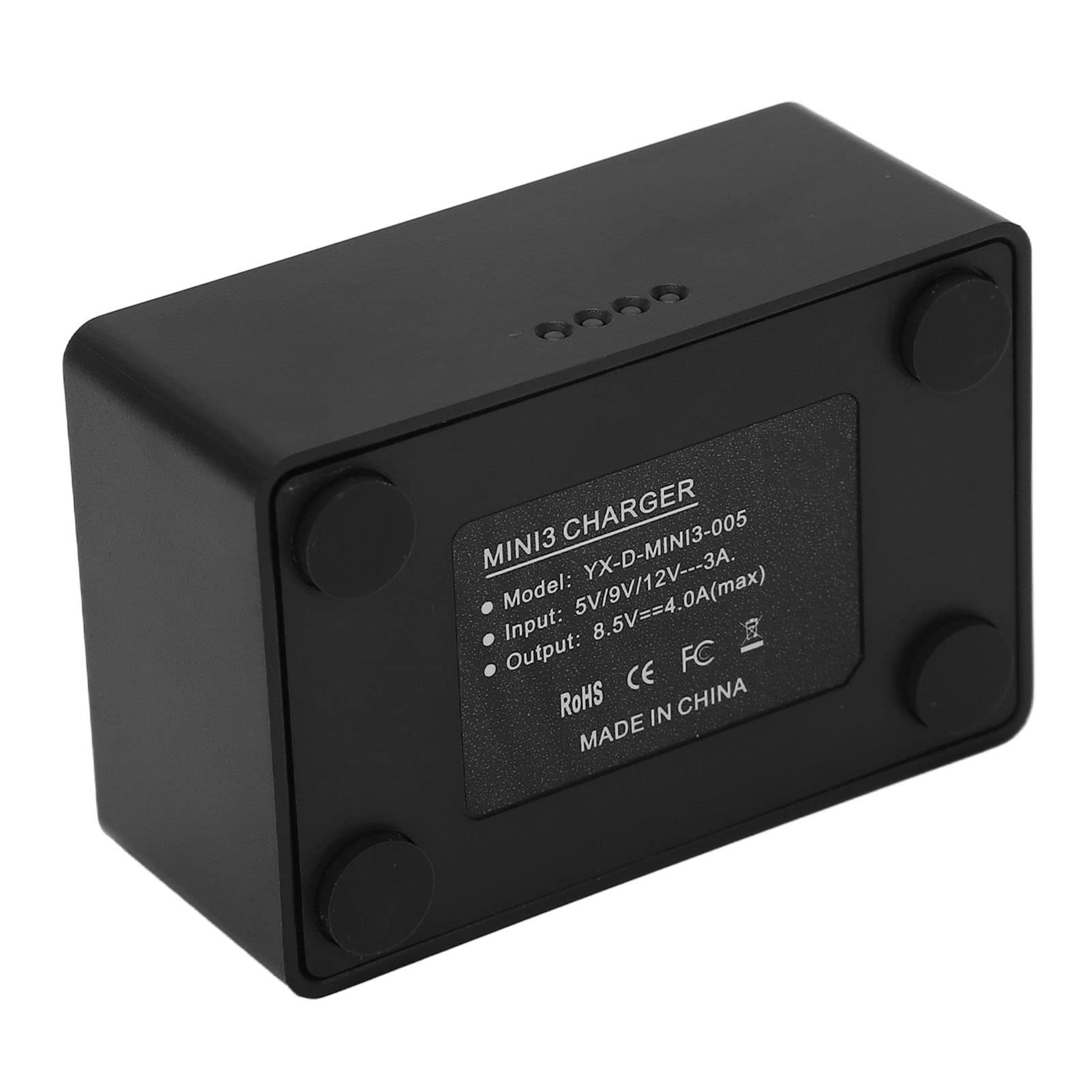 Drone – Chargeur de Batterie USB, Hub de Charge de Batterie léger en Plastique Noir pour Mini 3 Pro