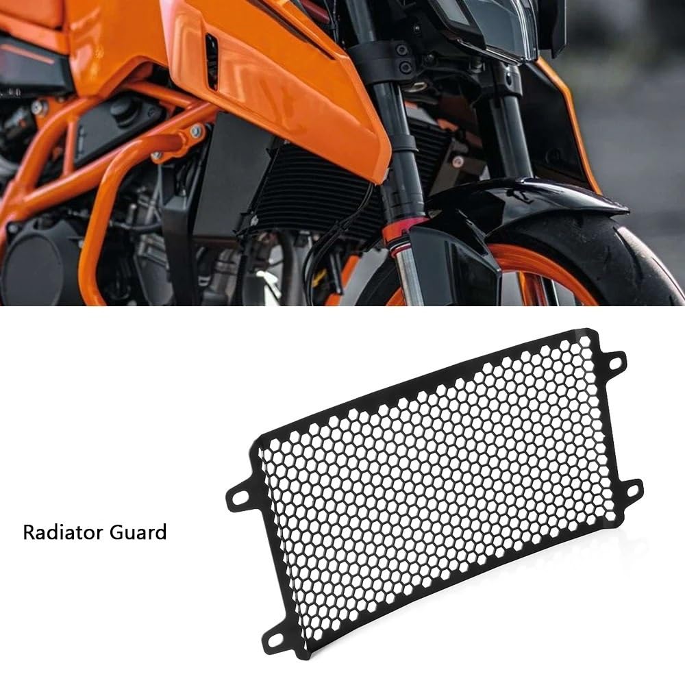 kratka chłodnicy motocykla Pasuje do Duke 390 chłodnica motocyklowa osłona grilla pokrywa ochrona chłodzenia silnika 125Duke 390Duke 2024 2025